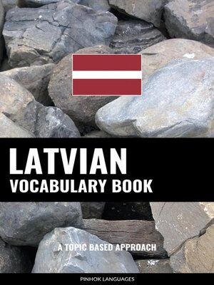 cover image of Latvian Vocabulary Book